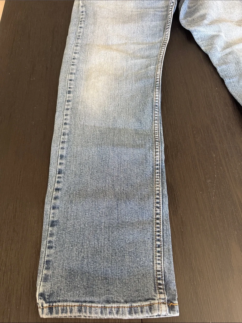 Levi’s 505 Regular Fit Jeans Men’s 34x30 Light Wash Straight Leg Denim Cotton
